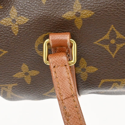 Louis Vuitton Papillon Handbag Monogram Canvas, Brown, Canvas, Handbag