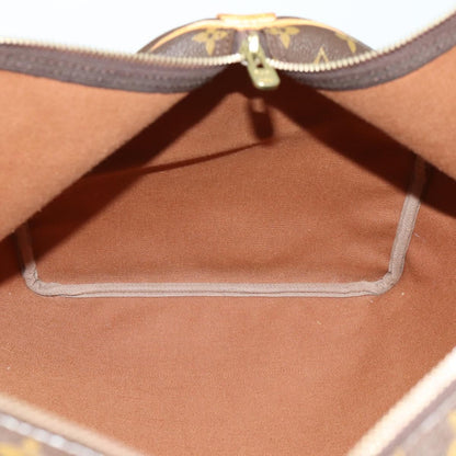 Louis Vuitton Keepall Bag Monogram Canvas, BROWN, CANVAS, Travel bag
