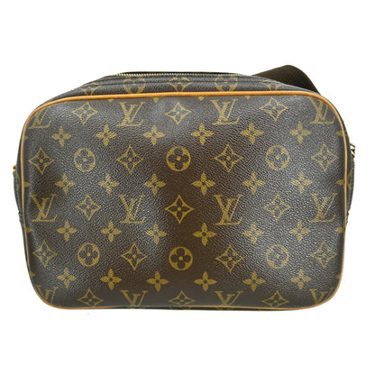 Louis Vuitton Reporter Bag Monogram Canvas, BROWN, CANVAS, Shoulder bag