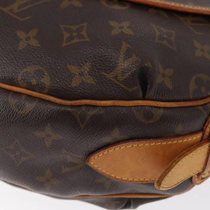 Louis Vuitton Tulum Handbag Monogram Canvas, BROWN, CANVAS, Shoulder bag