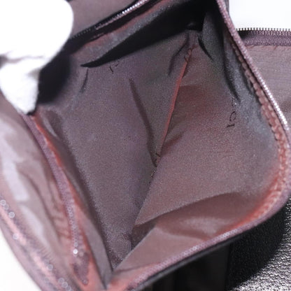Gucci Zipped Pouch Leather, BROWN, LEATHER, Clutche & pouche