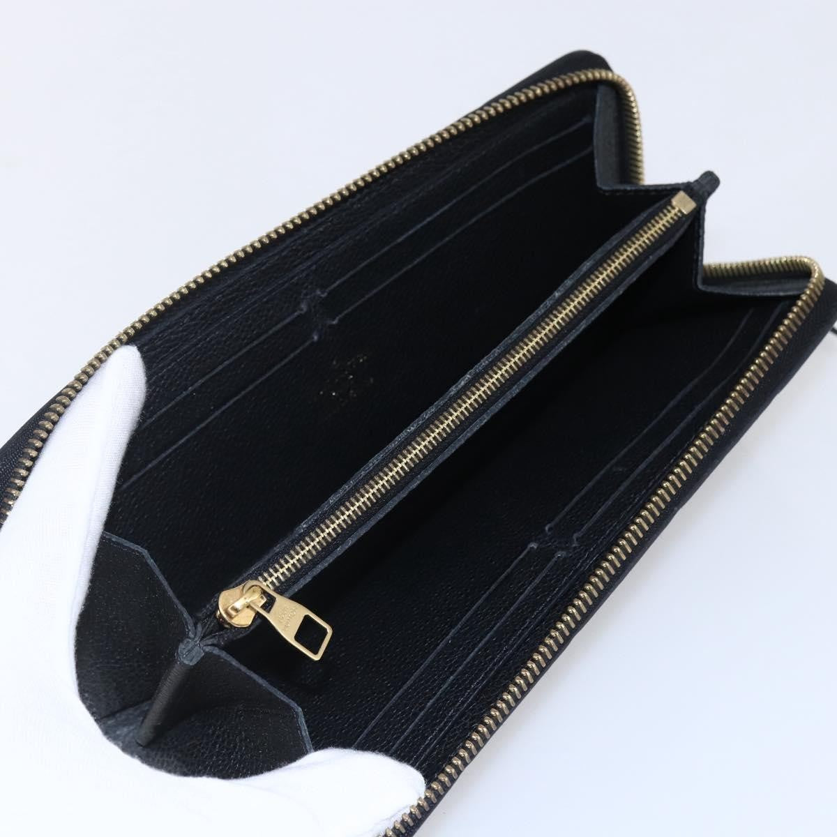 Louis Vuitton Portefeuille zippy Monogramme Empreinte Monogramme Empreinte, BLACK, LEATHER, Wallets