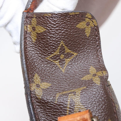 Louis Vuitton Saint Cloud Handbag Monogram Canvas, BROWN, CANVAS, Shoulder bag