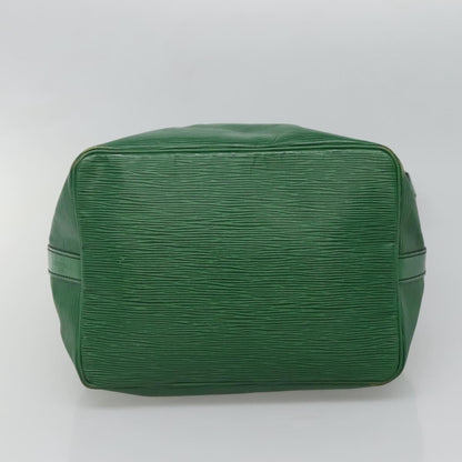 Louis Vuitton Petit Noe Handbag Epi Leather, GREEN, LEATHER, Handbag