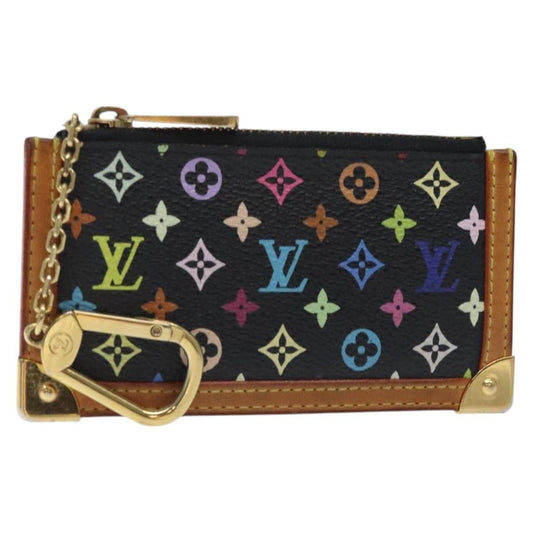 Louis Vuitton Pochette Clés Monogram Canvas, MULTICOLOUR, CANVAS, Wallets