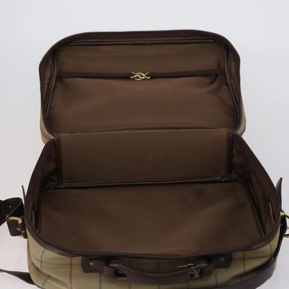 Burberry Nova check boston bag Canvas, BEIGE, CANVAS, Travel bag