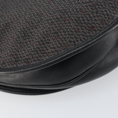 Saint Laurent Vintage Shoulder Bag Canvas, GRAY, CANVAS, Shoulder bag