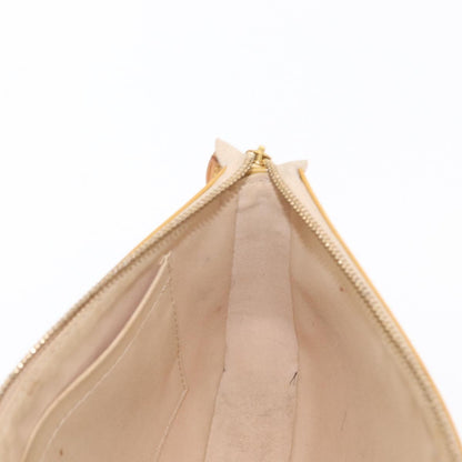 Louis Vuitton Pochette Accessoires NM Monogram Vernis, YELLOW, PATENT_LEATHER, Clutche & pouche