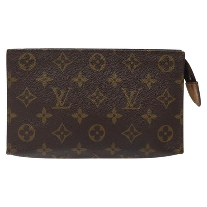 Louis Vuitton Toiletry Pouch Monogram Canvas, BROWN, CANVAS, Toiletry Case