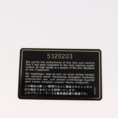 Chanel Vintage Logo Chain Tote Caviar, YELLOW, LEATHER, Tote bag