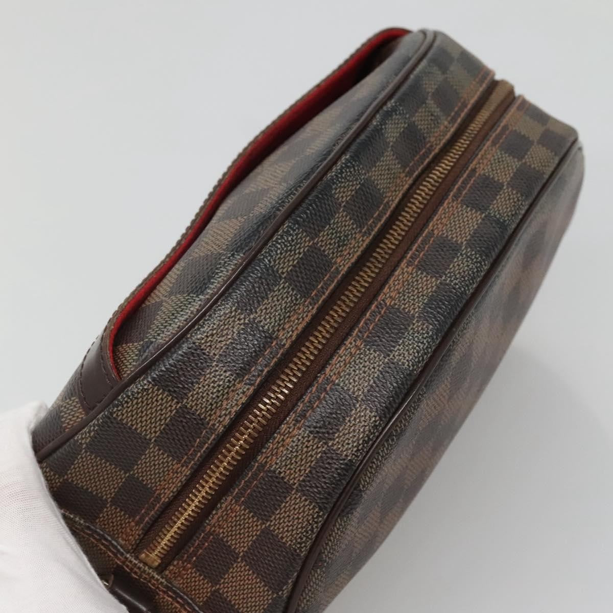 Louis Vuitton Blois Handbag Monogram Canvas, BROWN, CANVAS, Shoulder bag