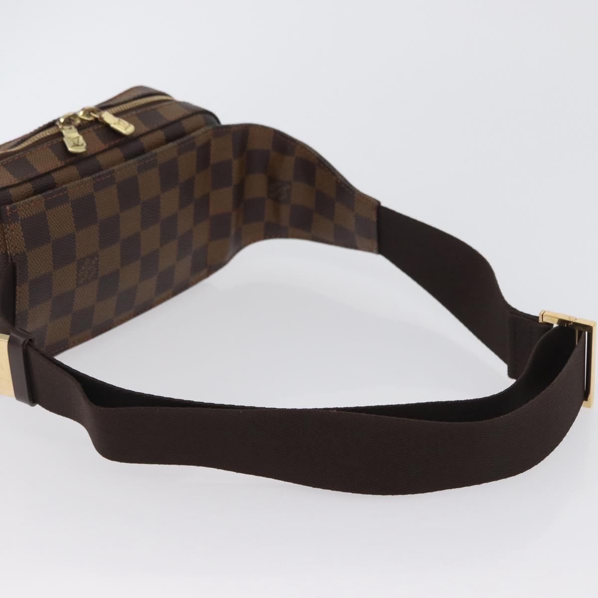 Louis Vuitton Geronimos Waist Bag Damier, BROWN, CANVAS, Shoulder bag