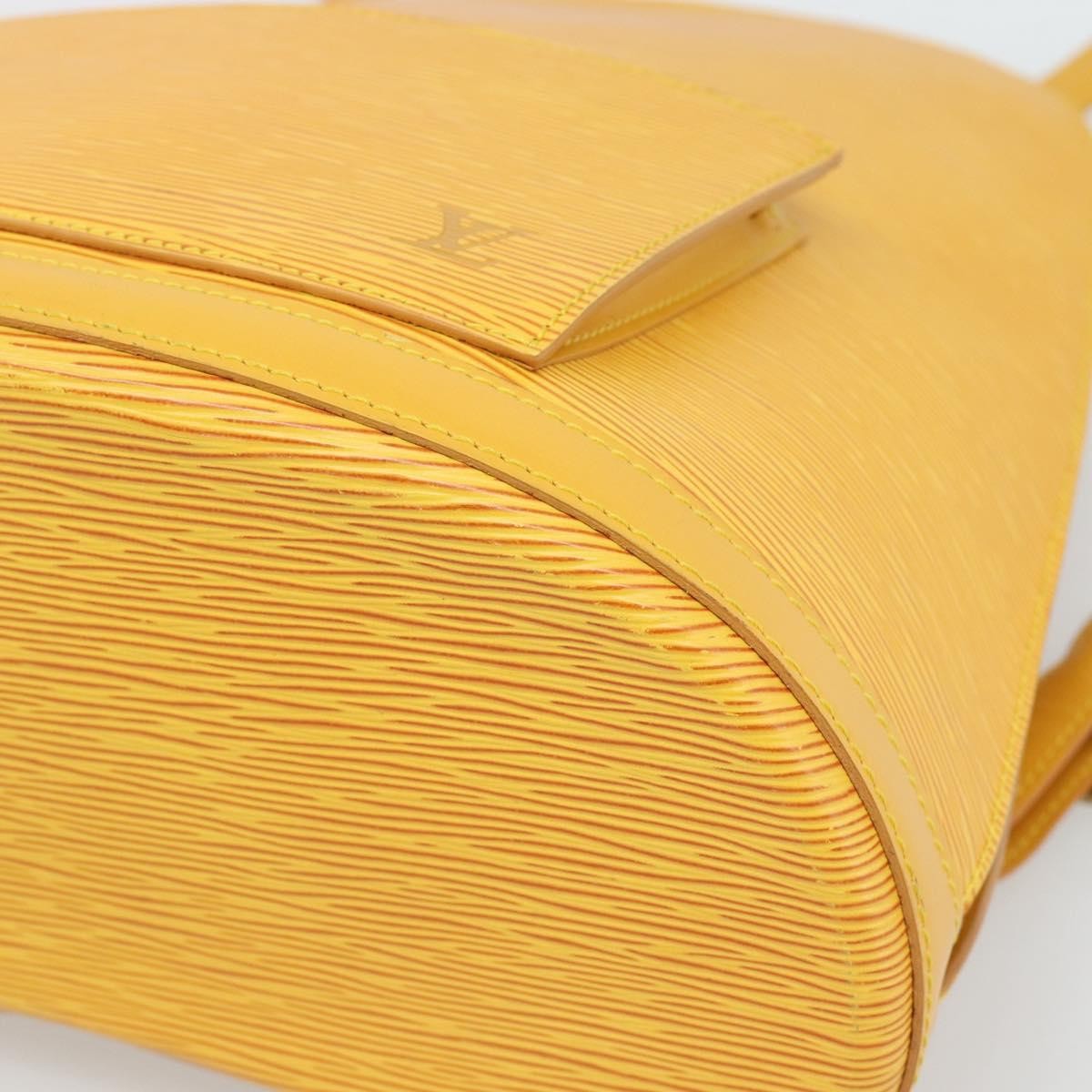 Louis Vuitton Gobelins Backpack Epi Leather, Yellow, Leather, Backpack