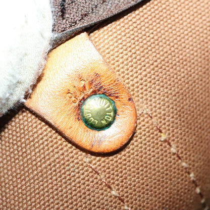 Louis Vuitton Keepall Bag Monogram Canvas, BROWN, CANVAS, Travel bag