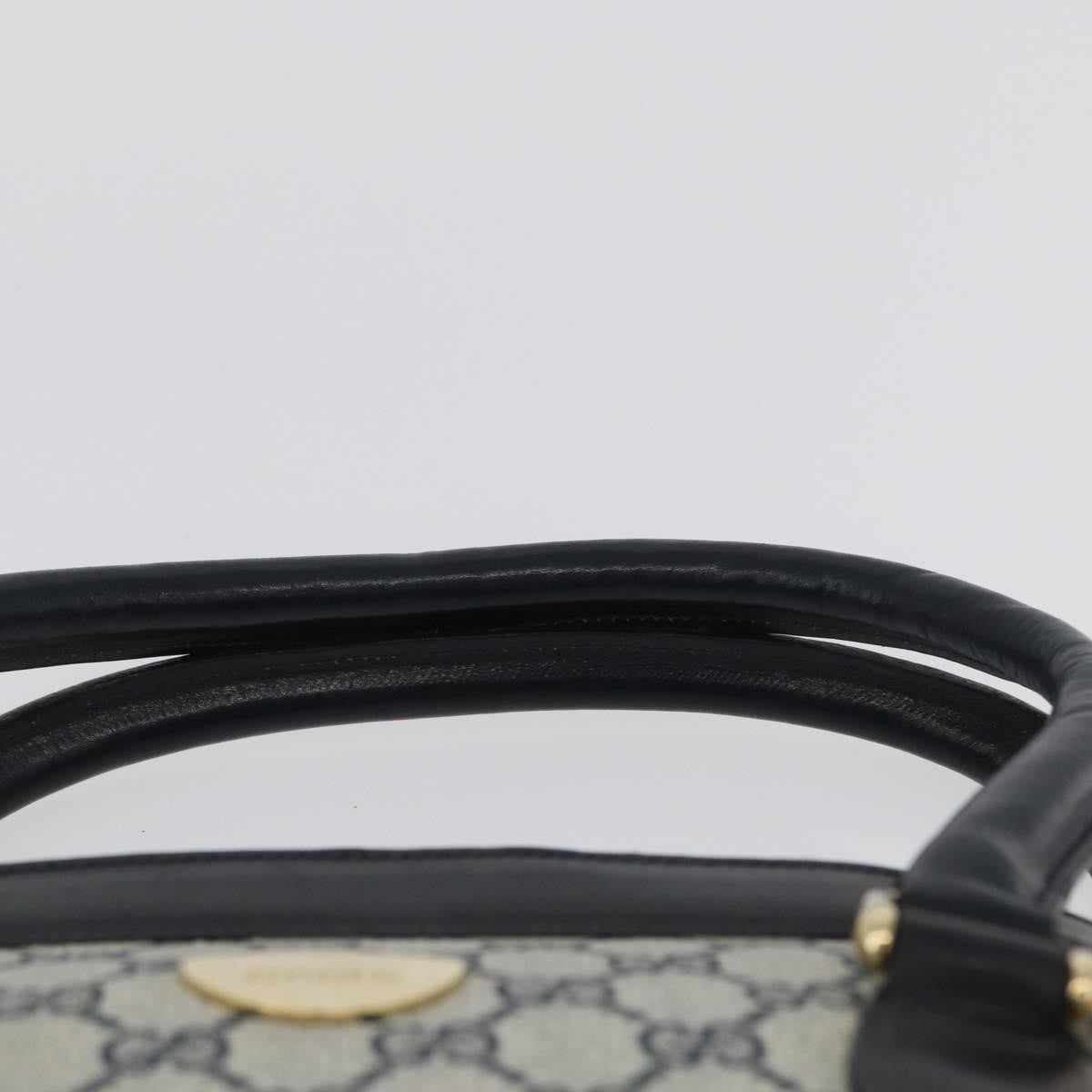 Gucci GG supreme handbag GG canvas, NAVY, PVC, Handbag