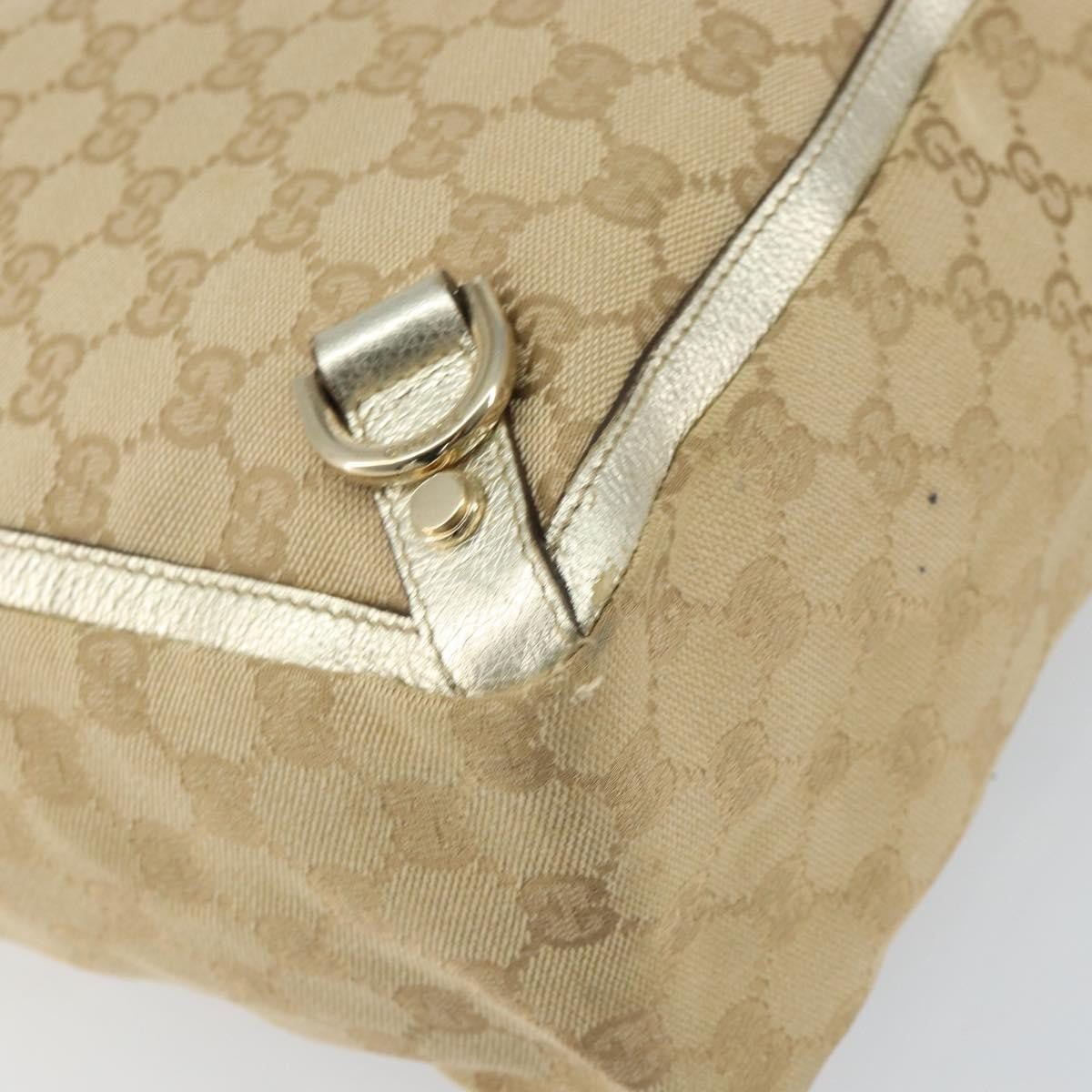 Gucci Abbey D-Ring Tote (Outlet) GG Coated Canvas, BEIGE, CANVAS, Tote bag