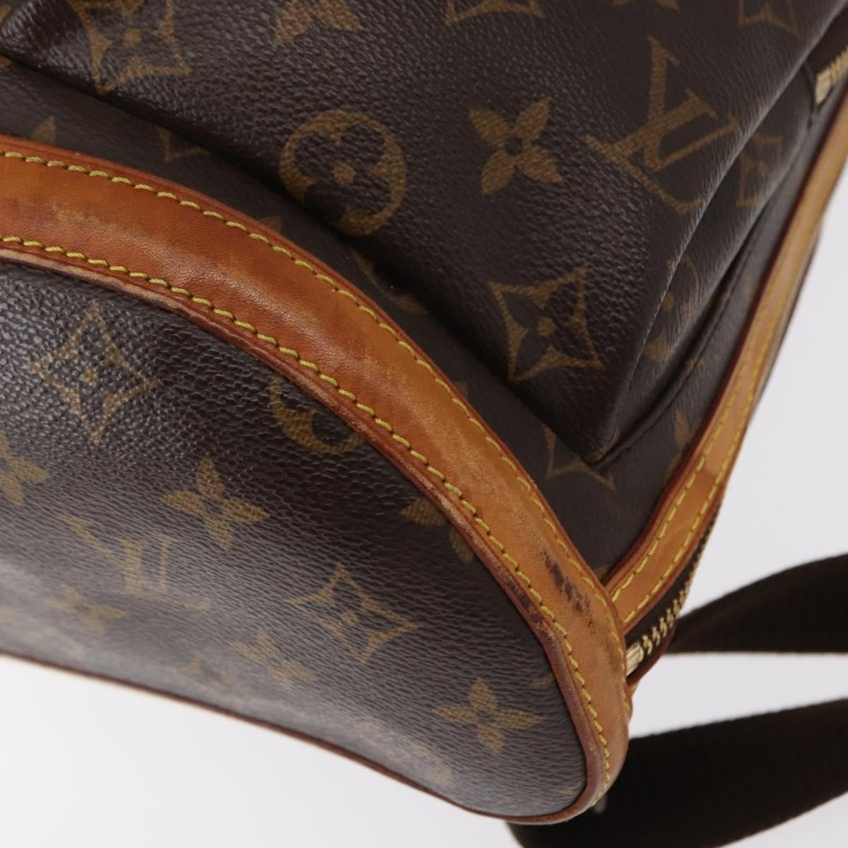 Louis Vuitton Bosphore Backpack Monogram Canvas, BROWN, CANVAS, Backpack