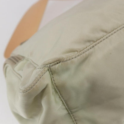 Prada Buckle Messenger Bag Tessuto, Beige, Nylon, Shoulder Bag