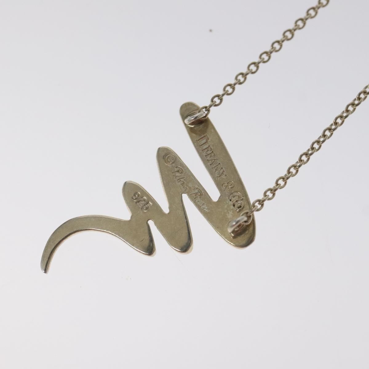 Tiffany & Co. Paloma Picasso Scribble Necklace Silver 925, SILVER, SILVER, Necklace