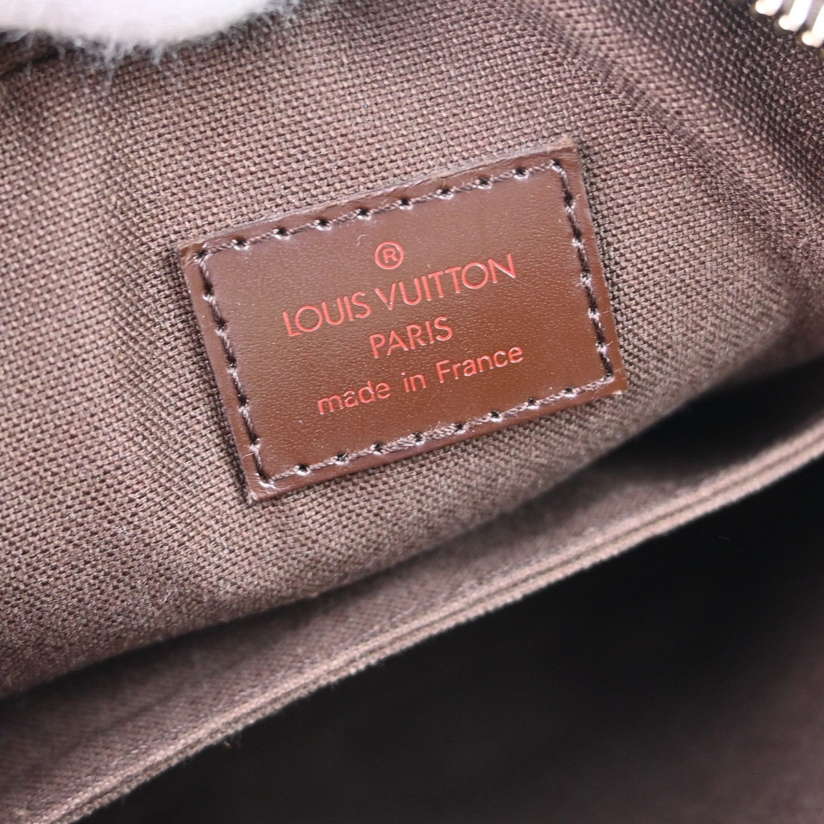 Louis Vuitton Olav Handbag Damier, BROWN, CANVAS, Shoulder bag