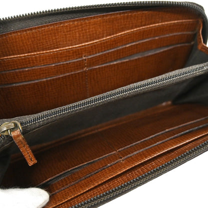 Fendi Zip Around Organizer Wallet Zucca Coated Canvas, BROWN, CANVAS, Wallets