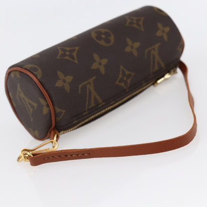 Louis Vuitton Papillon Pochette Monogram Canvas, BROWN, CANVAS, Handbag