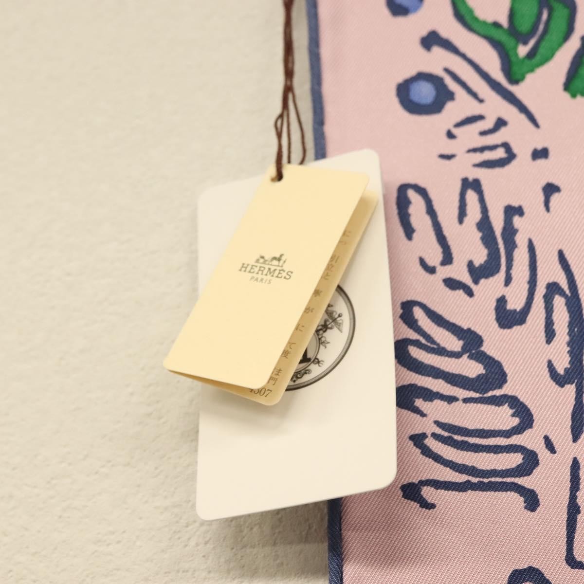 Hermes Carré 90 Silk multicolor, PINK, SILK, Scarve & shawl