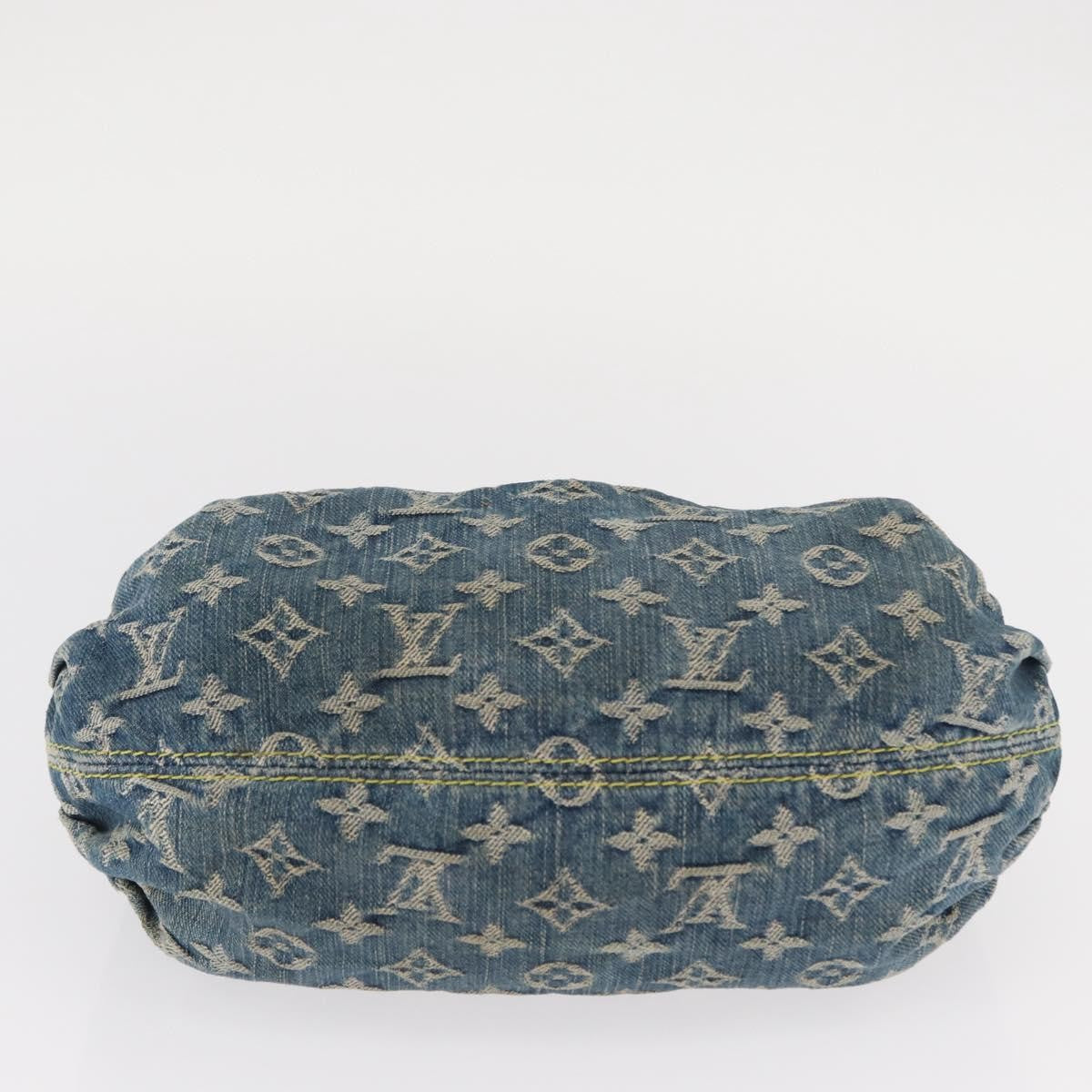 Louis Vuitton Pleaty Handbag Denim, BLUE, DENIM_JEANS, Handbag