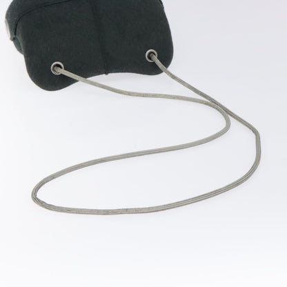 Chanel Millennium Shoulder Bag Felt, GRAY, SYNTHETIC, Shoulder bag