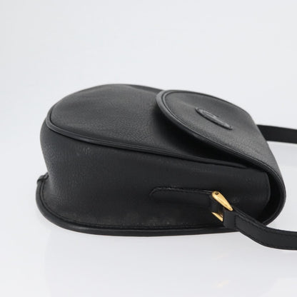Gucci Vintage Shoulder Bag Leather, BLACK, LEATHER, Shoulder bag