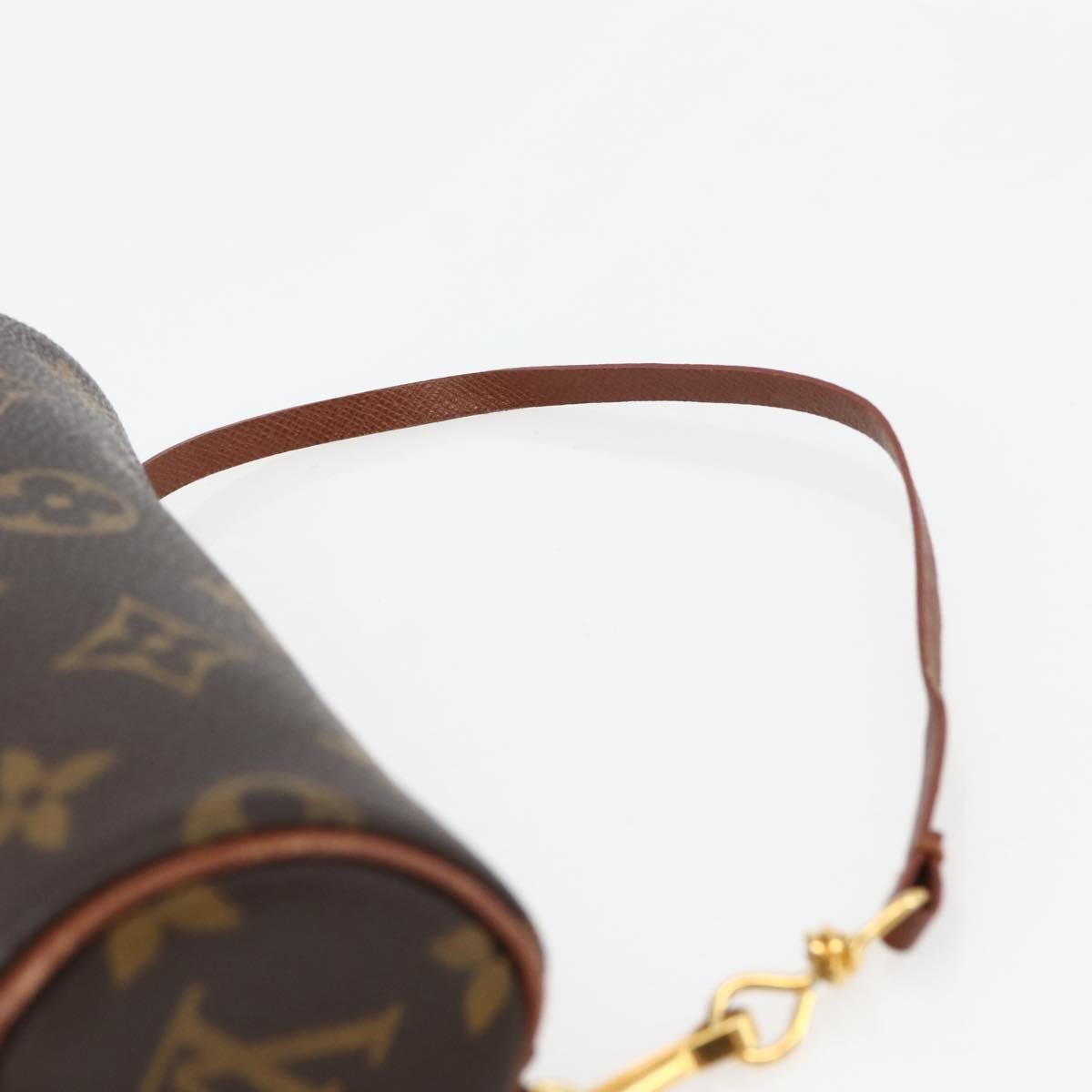 Louis Vuitton Papillon Pochette Monogram Canvas, BROWN, CANVAS, Crossbody bag