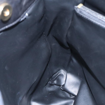 Bally Vintage Tote Bag Quilted Leather, Black, Leather, Shoulder Bag