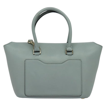 Valentino Garavani Demilune Flap Satchel Leather, BLUE, LEATHER, Handbag