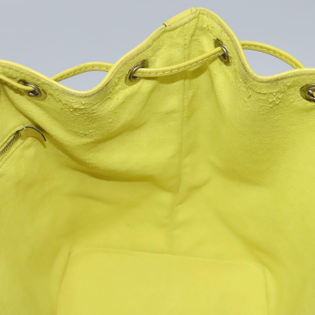 Louis Vuitton Petit Noe Handbag Epi Leather, Green, Leather, Shoulder Bag