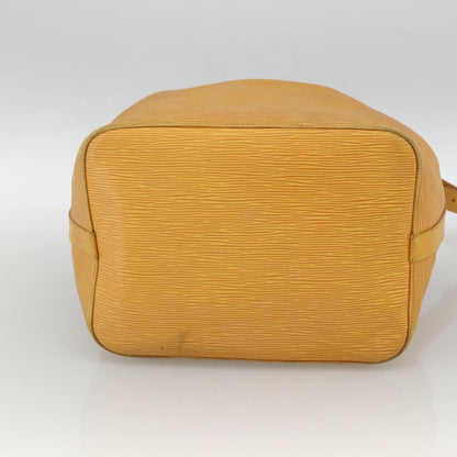 Louis Vuitton Petit Noe Handbag Epi Leather, YELLOW, LEATHER, Shoulder bag