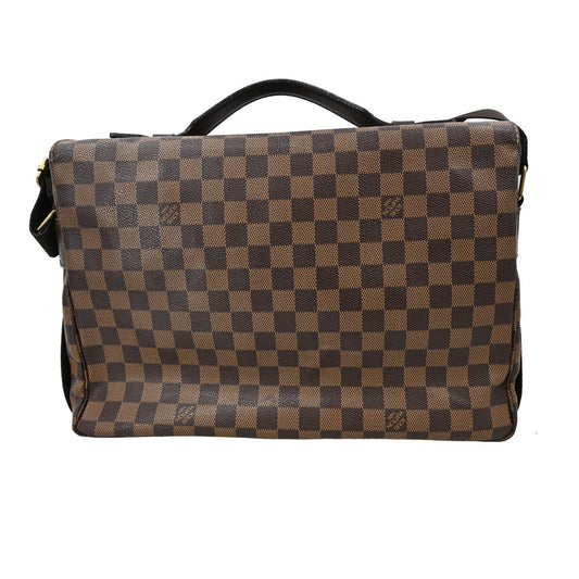 Louis Vuitton Broadway Bag Damier, Brown, Canvas, Shoulder Bag