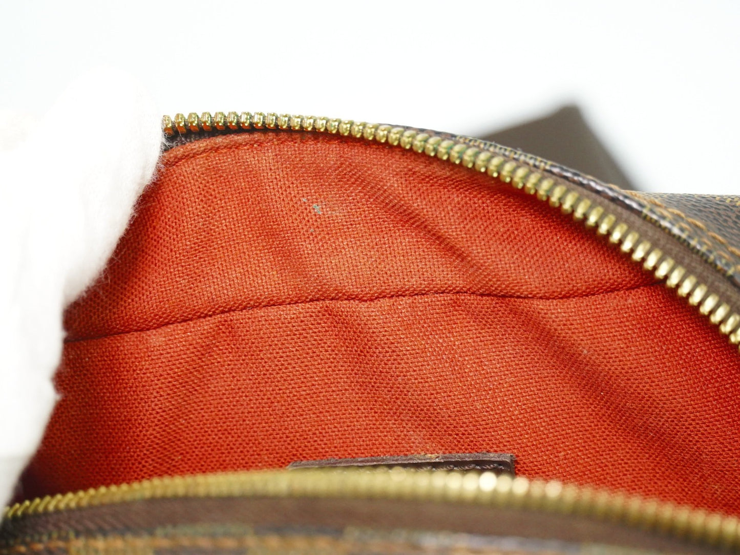 Louis Vuitton Olav Handbag Damier, BROWN, CANVAS, Shoulder bag
