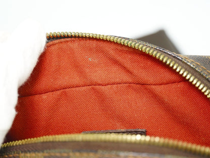Louis Vuitton Olav Handbag Damier, BROWN, CANVAS, Shoulder bag