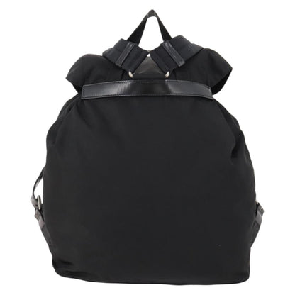 Prada Front Pocket Backpack Tessuto, BLACK, NYLON, Backpack
