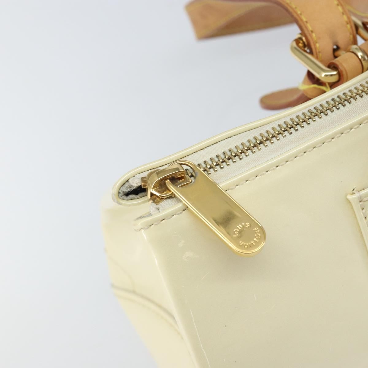 Louis Vuitton Rosewood Avenue Handbag Monogram Vernis, BEIGE, PATENT_LEATHER, Handbag