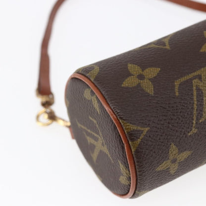 Louis Vuitton Papillon Pochette Monogram Canvas, BROWN, CANVAS, Handbag