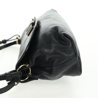 Chloe Lily Shoulder bag Leather, BLACK, LEATHER, Shoulder bag
