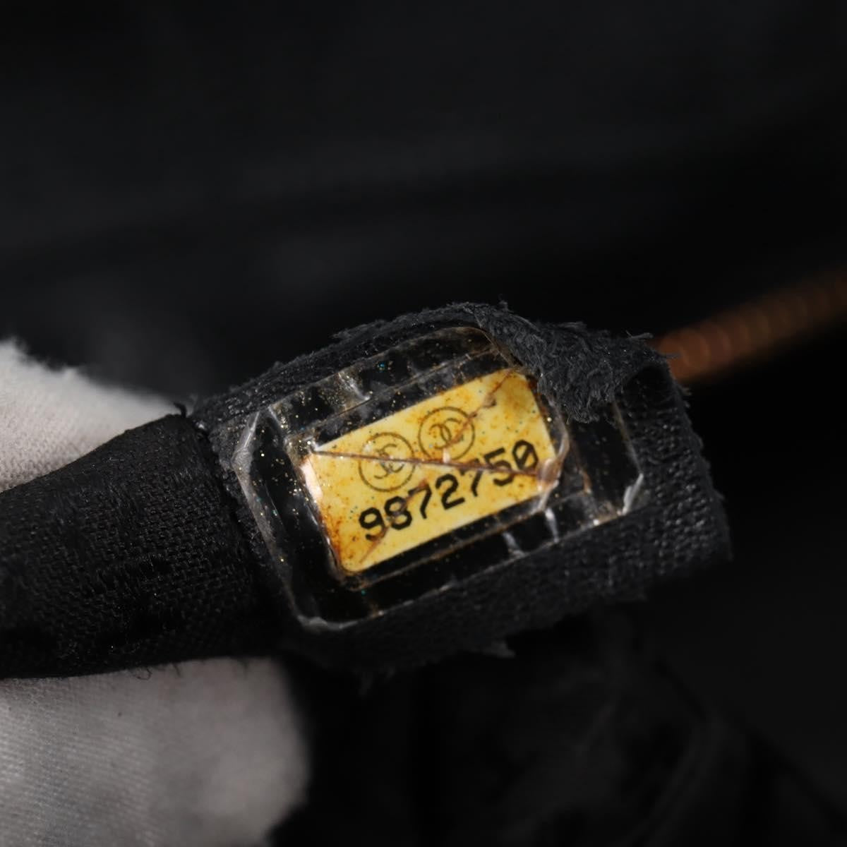 Chanel Square Stitch Shoulder Bag Quilted Caviar, BLACK, LEATHER, Shoulder bag