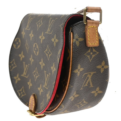 Louis Vuitton Tambourine Handbag Monogram Canvas, BROWN, CANVAS, Crossbody bag