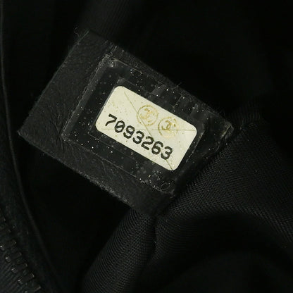 Chanel Travel Line Barrel Bag Nylon, BLACK, NYLON, Handbag