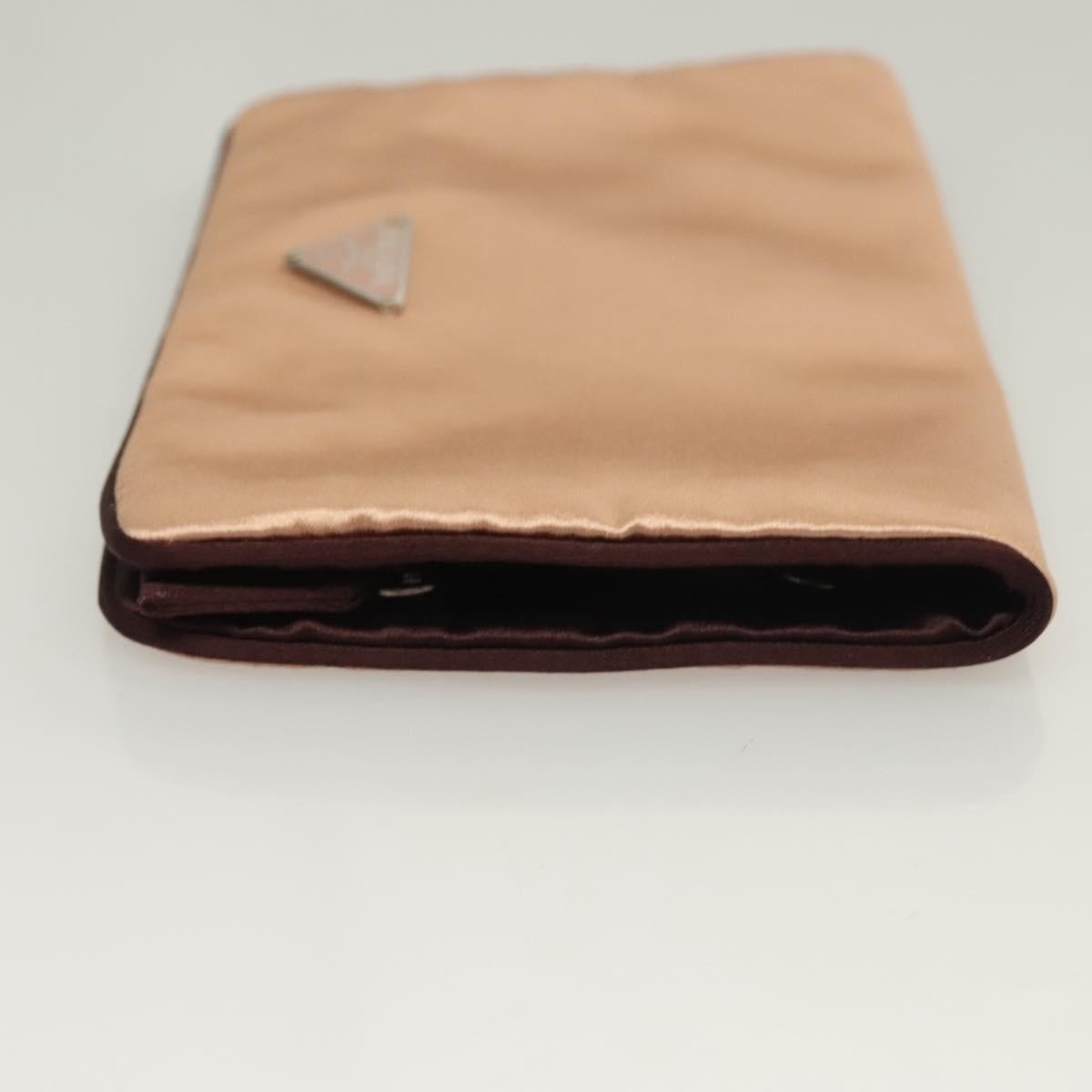 Prada Vintage Pouch Satin, BEIGE, SATIN, Clutche & pouche
