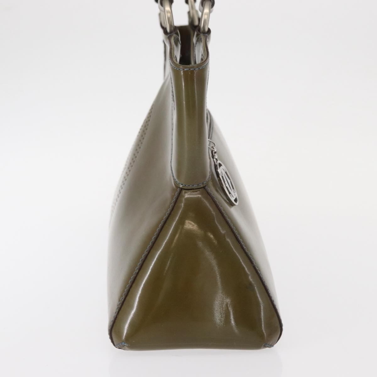 cartier Marcello Handbag Patent leather, KHAKI, PATENT_LEATHER, Handbag
