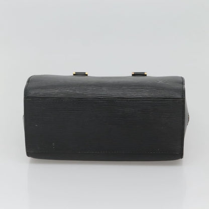 Louis Vuitton Pont Neuf Handbag Epi Leather, BLACK, LEATHER, Handbag