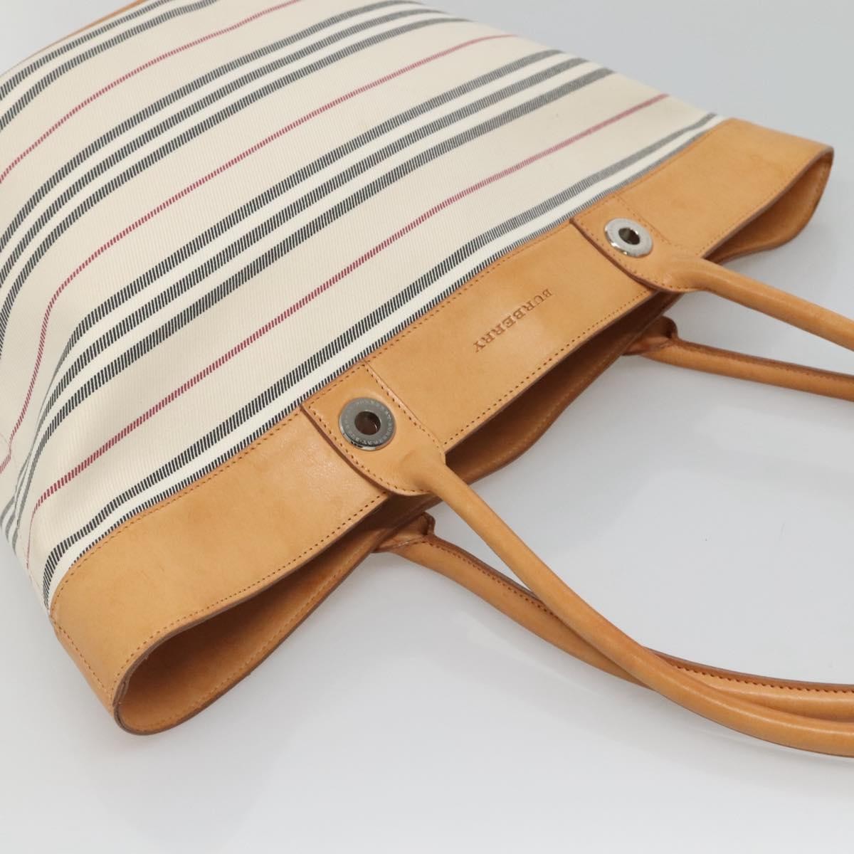 Burberry Nova check Shoulder bag Canvas, ECRU, CANVAS, Shoulder bag