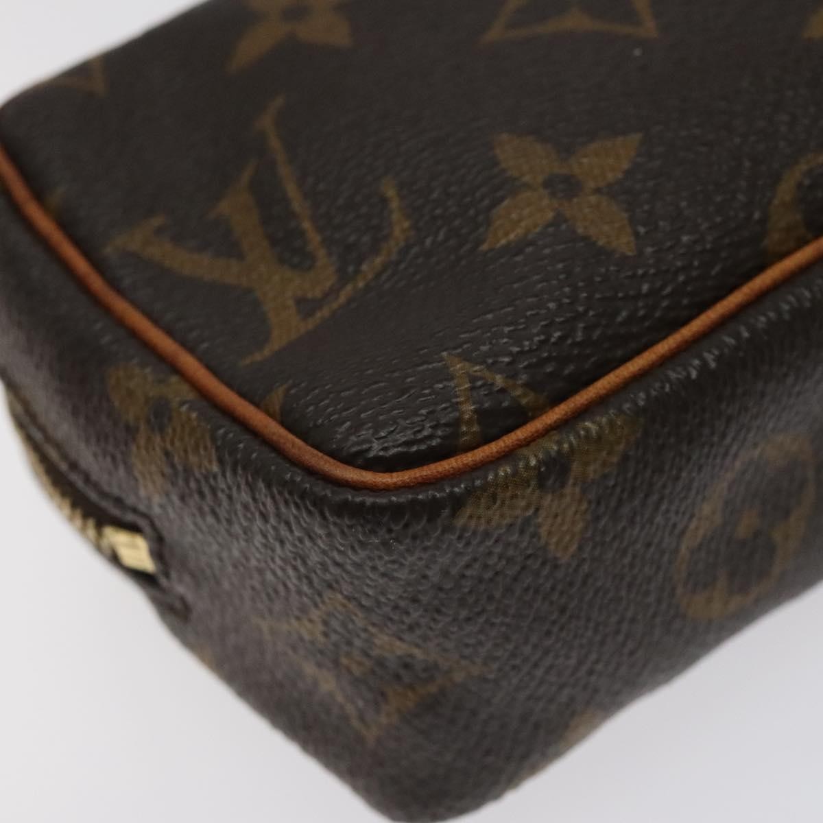 Louis Vuitton Wapity Trousse Pouch Monogram Canvas, BROWN, CANVAS, Clutche & pouche